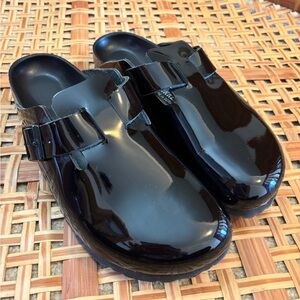 Birkenstock Patent Leather Clogs